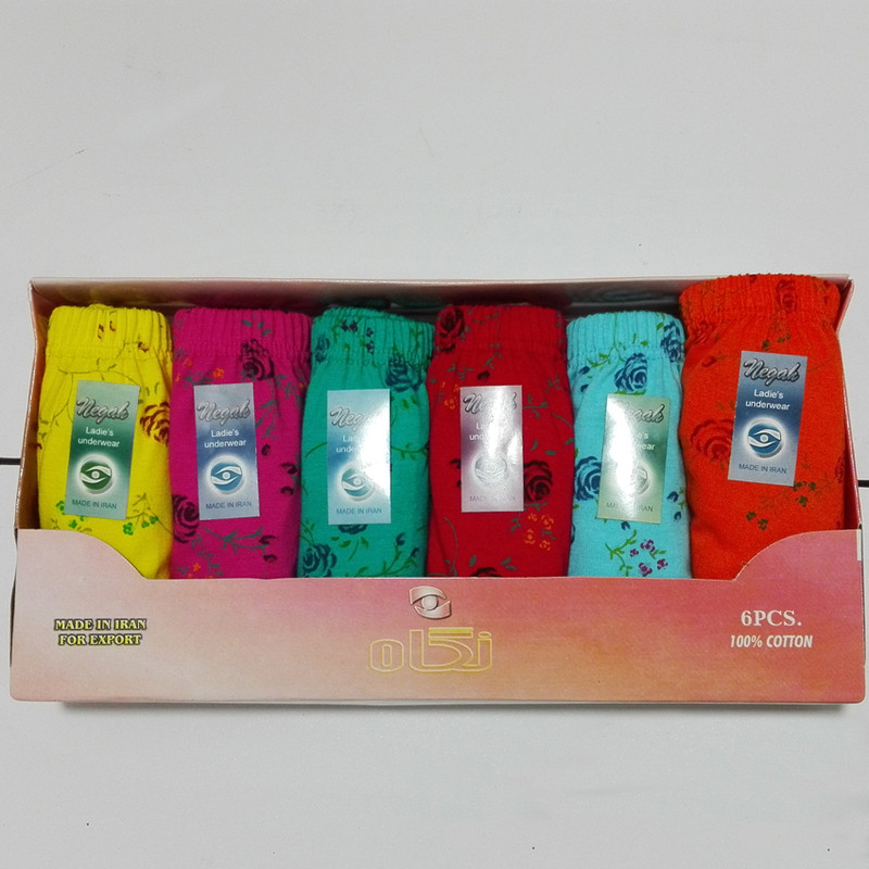 شورت زنانه مدل نگاه کد 701 مجموعه 6 عددی