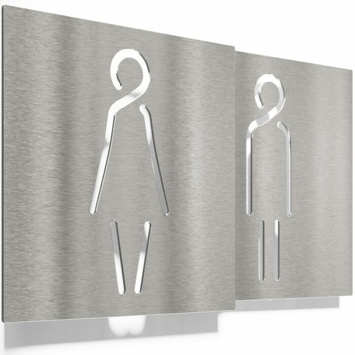 تابلو راهنما طرح سرویس بهداشتی مجموعه 2 عددی