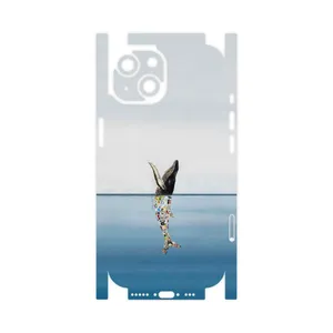 MAHOOT Collage of Sea Trash-FullSkin Cover Sticker for Apple iPhone 15