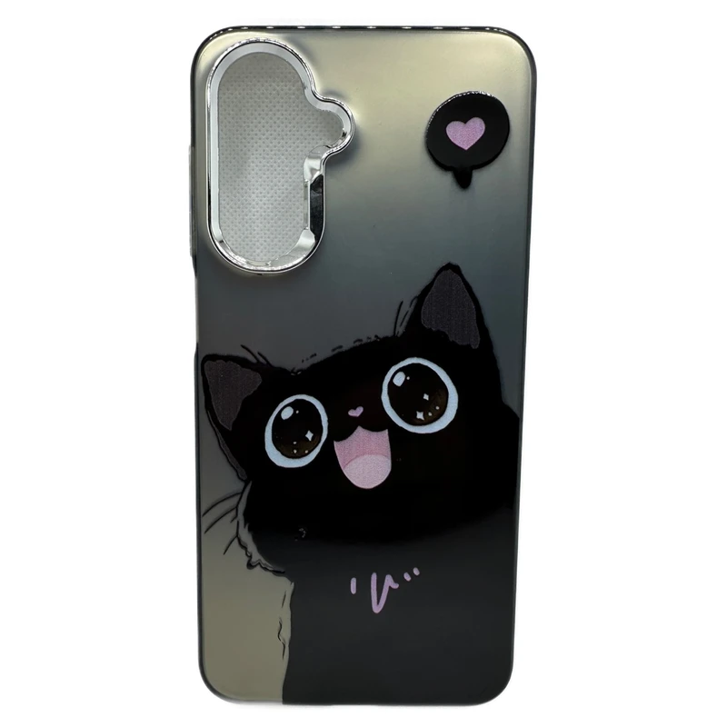 کاور کد 16طرح گربه شاد مناسب برای گوشی موبایل سامسونگ Galaxy A36