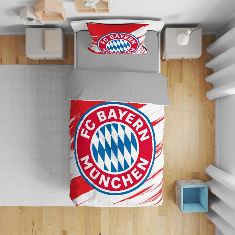 سرویس روتختی مدل بایرن مونیخ T5652 تک نفره 5 تکه