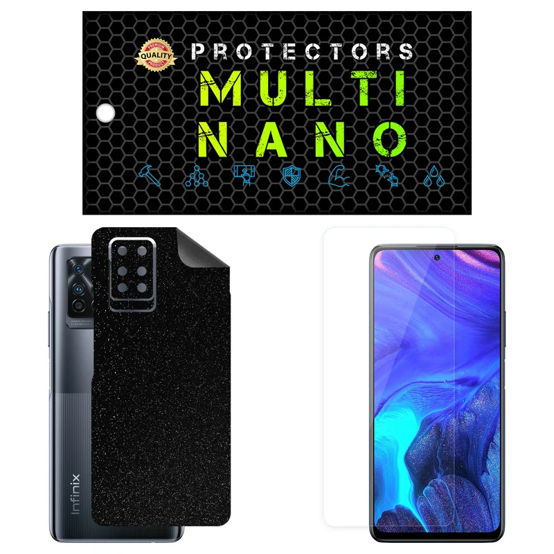 محافظ صفحه نمایش مولتی نانو مدل X-SFG مناسب برای گوشی موبایل اینفینیکس Note 10 Pro به همراه برچسب پوششی