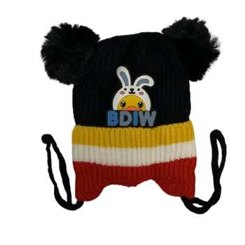 کلاه بافتنی بچگانه مدل BDIW کد 1044