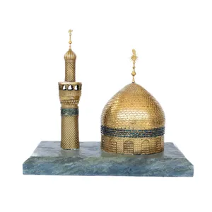 تندیس مدل المان برنزی طرح گنبد گلدسته امام علی (ع)