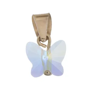 آویز گردنبند طلا 18 عیار زنانه الن نار مدل 0766