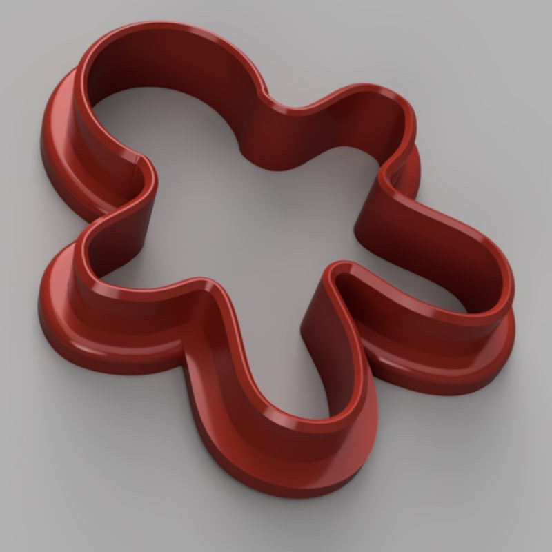 قالب شیرینی مدل آدمک