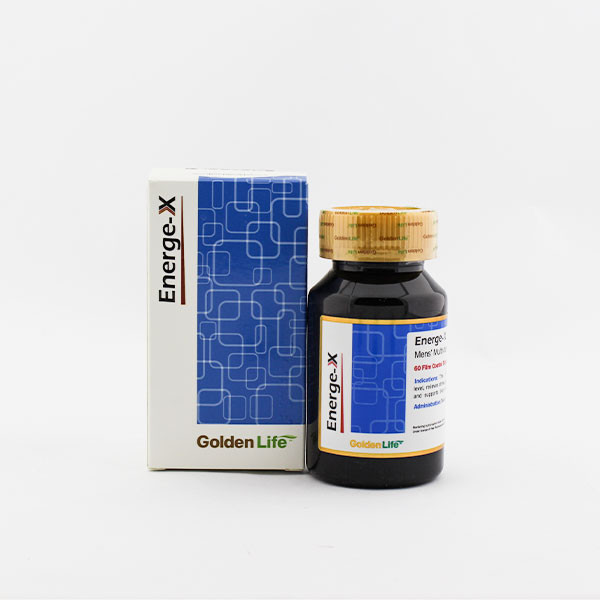 قرص انرژکس گلدن لایف بسته 60 عددی