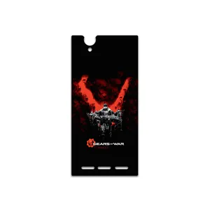 MAHOOT GEARS-OF-WAR-Game Cover Sticker for Sony Xperia T2 Ultra
