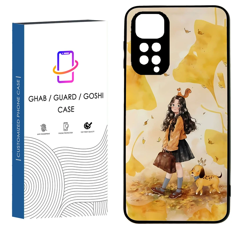 کاور قاب گارد گوشی طرح دخترانه کد 62 - TPU مناسب برای گوشی موبایل شیائومی Redmi note11 4g / note 11s 4g