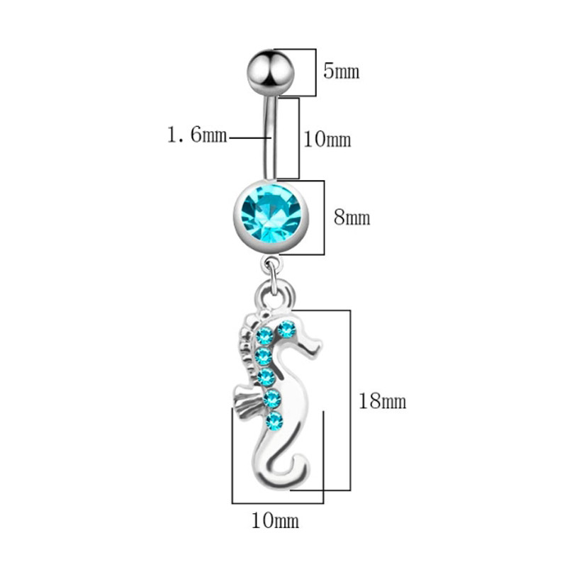 پیرسینگ بدن زنانه گالری شمرون مدل اسب کد BDJ099S0 پیرسینگ بدن زنانه گالری شمرون مدل اسب کد BDJ099S0
