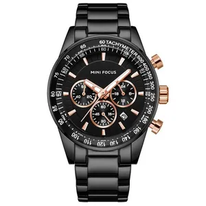 ساعت مچی عقربه‌ای مردانه مینی فوکوس مدل 0187BLC