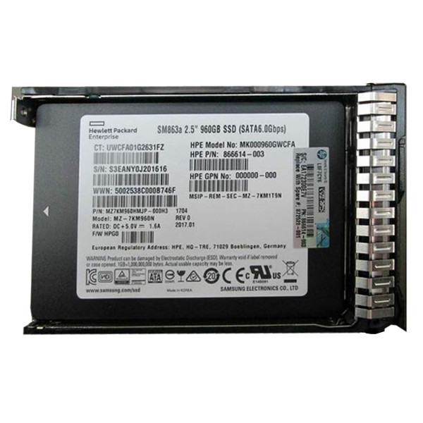اس اس دی اینترنال اچ پی ای مدل P13660-B21 ظرفیت 960 گیگابایت 