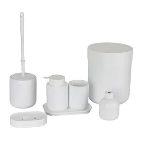 ست سرویس بهداشتی 7 پارچه دلفین مدل FN-720-white