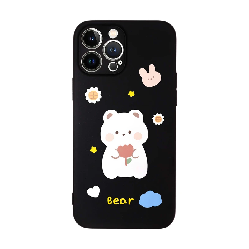 کاور قاب گارد طرح خرس کیوت کد t7001 مناسب برای گوشی موبایل اپل iphone 13 Pro