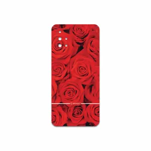 MAHOOT Red-Flower Cover Sticker for Samsung Galaxy M31S