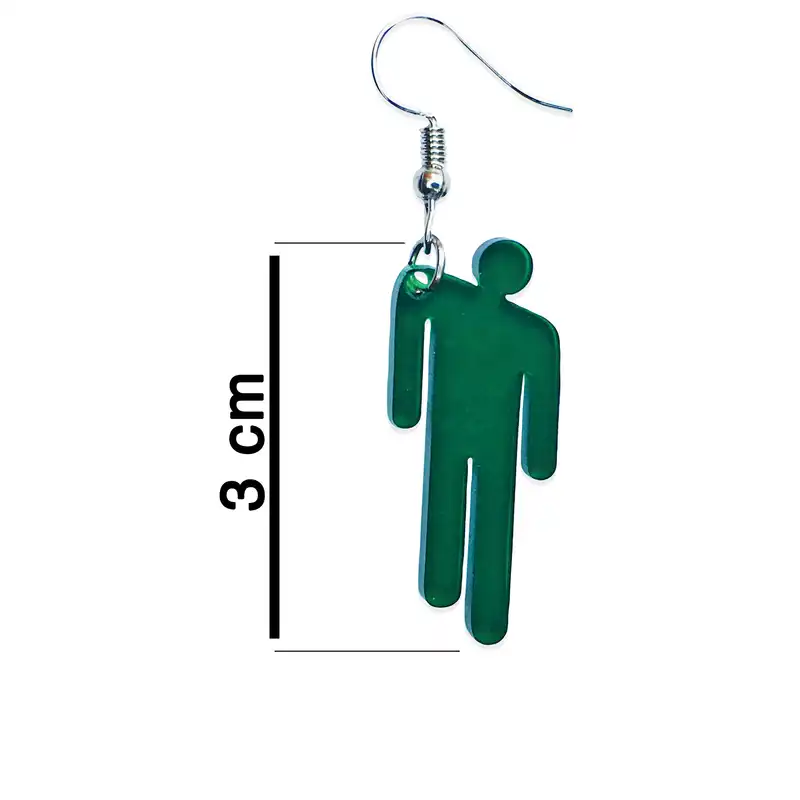 گوشواره زنانه مدل Bilie Eilish