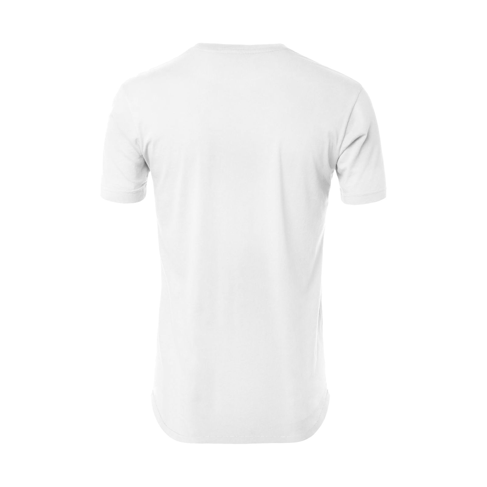 تی شرت لانگ مردانه فانتازیو مدل سفید کد 111 -  - 4