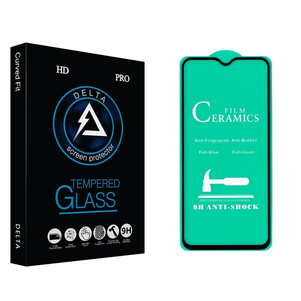محافظ صفحه نمایش سرامیکی دلتا مدل HD مناسب برای گوشی موبایل سامسونگ Galaxy A50