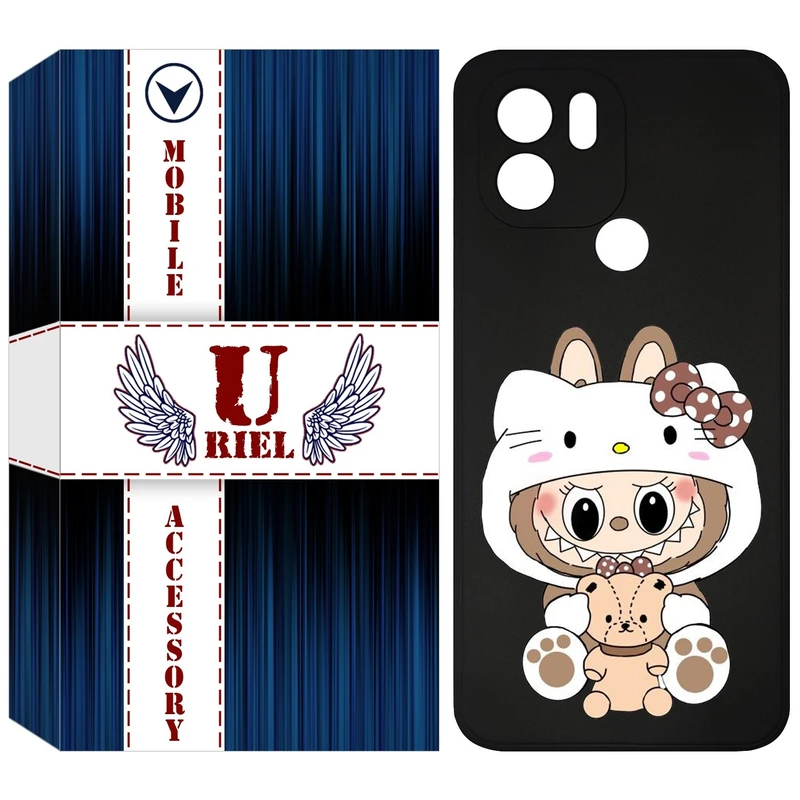 کاور یوریل مدل KSH کد 124 طرح عروسک لبوبو مناسب برای گوشی موبایل شیائومی Redmi A1 Plus / A2 Plus / Poco C50