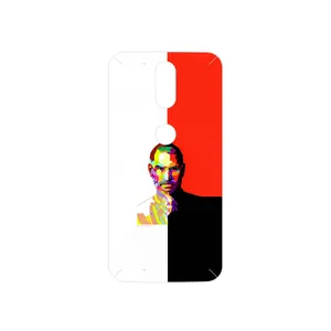 MAHOOT 1 Collage of Steve Jobs Cover Sticker for Motorola Moto G4