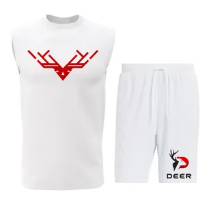 ست تاپ و شلوارک مردانه مدل D034W