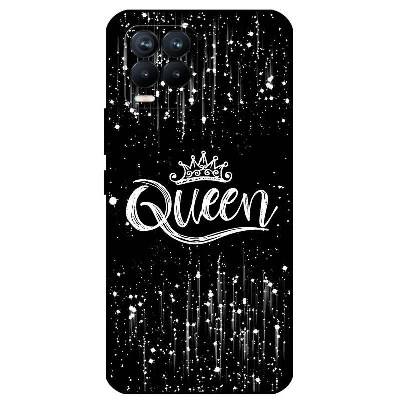 کاور مگافون طرح ملکه مدل 1893 مناسب برای گوشی موبایل ریلمی 8 4G / 8 Pro    