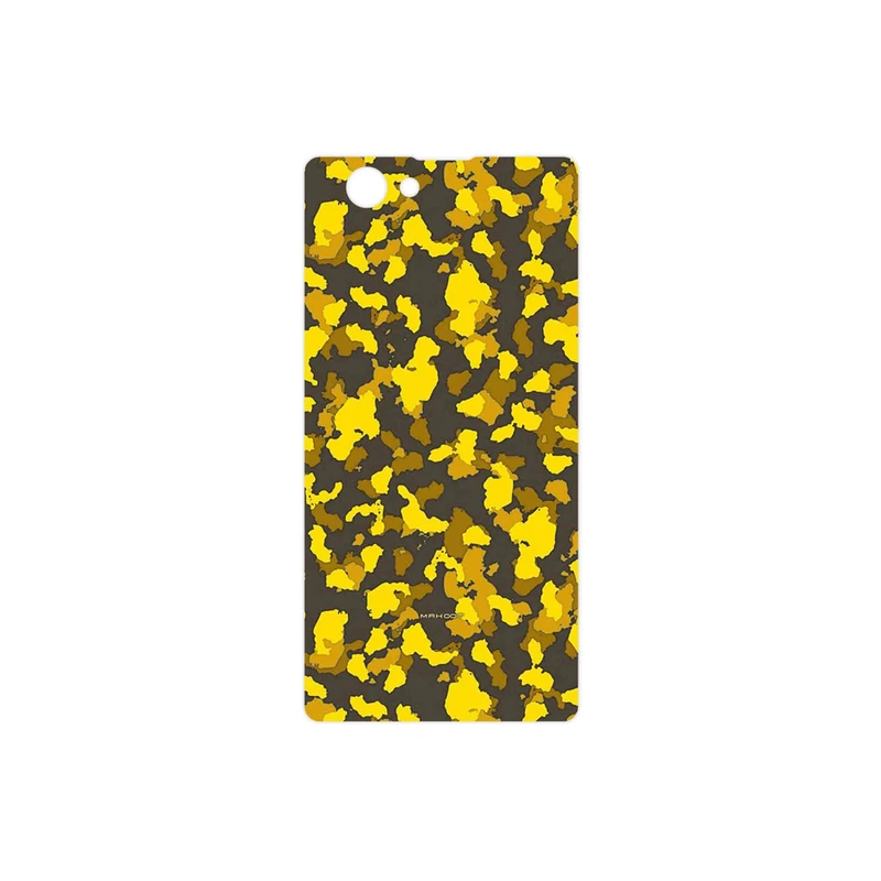 برچسب پوششی ماهوت مدل Yellow Infantry Army مناسب برای گوشی موبایل سونی Xperia Z1 Compact