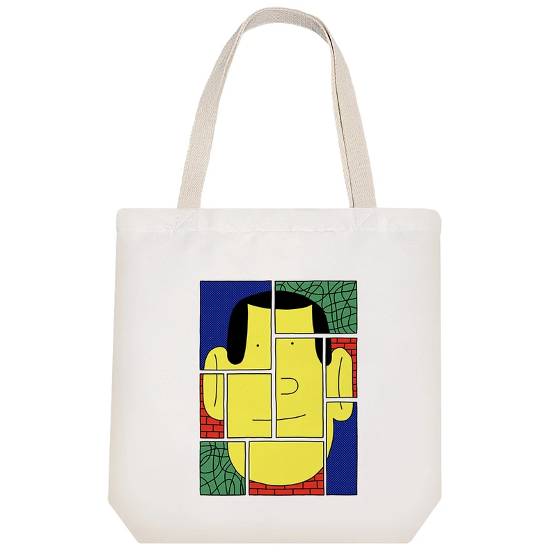 ساک خرید خندالو مدل پازل چهره ای کد 9097