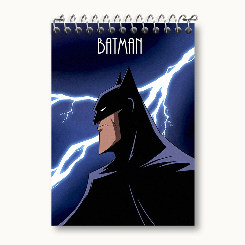 دفتر یادداشت 50 برگ خندالو طرح بتمن (Batman) کد N4977