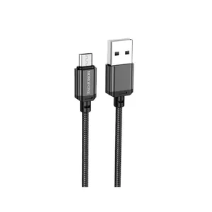 کابل تبدیل USB به MICROUSB  بروفون مدل BX87 طول 1 متر