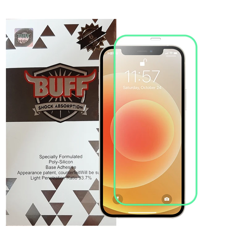 محافظ صفحه نمایش بوف مدل Neon مناسب برای گوشی موبایل اپل Iphone 12 /12 Pro