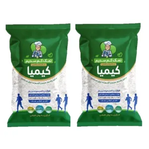 نمک کم سدیم با پتاسیم کیمیا - 500 گرم بسته 2 عددی