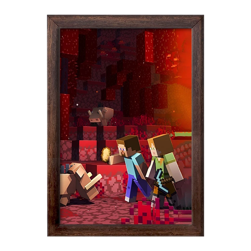 تابلو خندالو طرح ماینکرافت (Minecraft) کد F3509