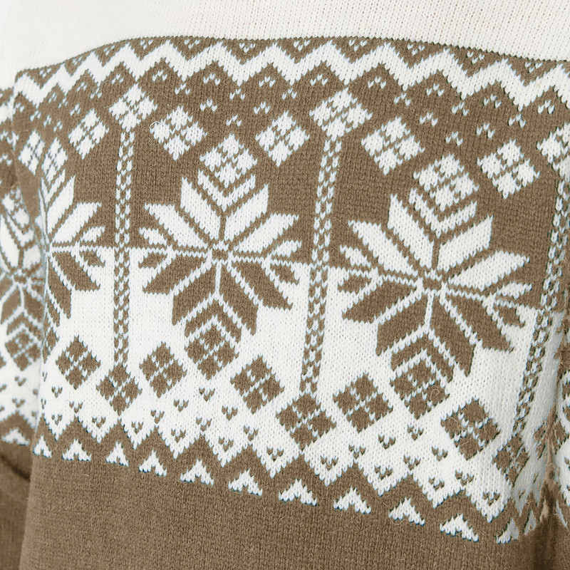 پلیور یقه اسکی مردانه مدل 817885326 طرح ترندیول