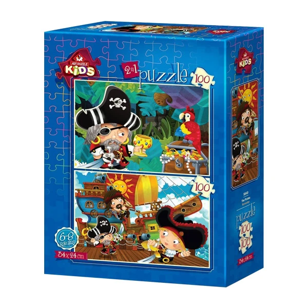 پازل 100 تکه آرت پازل مدل (5640) The Pirates