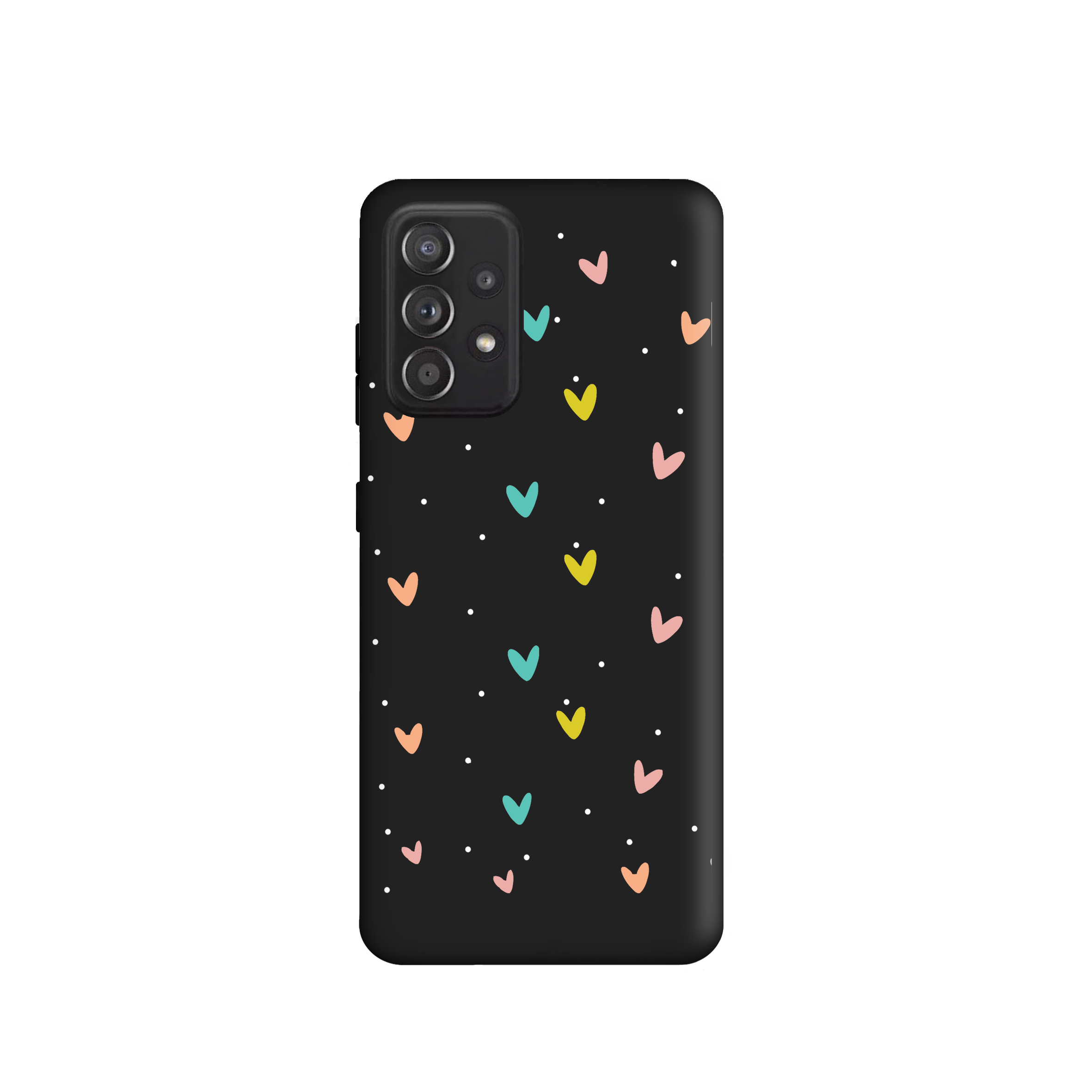 کاور طرح قلب کد FF345 مناسب برای گوشی موبایل سامسونگ Galaxy A52