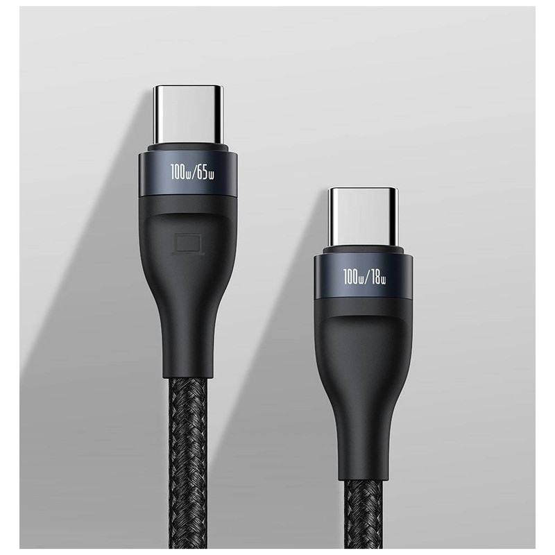 قیمت و خرید کابل تبدیل 1 به 2 USB-C باسئوس مدل CA1T2-C01 طول 1.5 متر