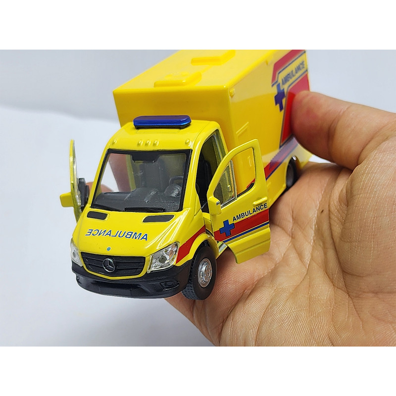 ماشین بازی ولی مدل فلزی درب بازشو BENZ SPRINTER