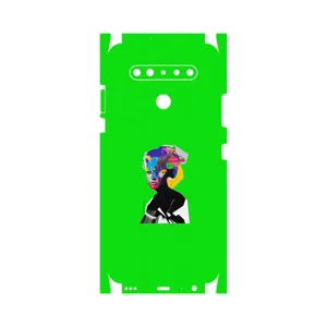 MAHOOT Collage of Women Portrait 3-FullSkin Cover Sticker for LG K41s
