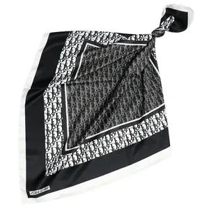 دستمال سر و گردن زنانه مدل ابریشم توییل کد 115