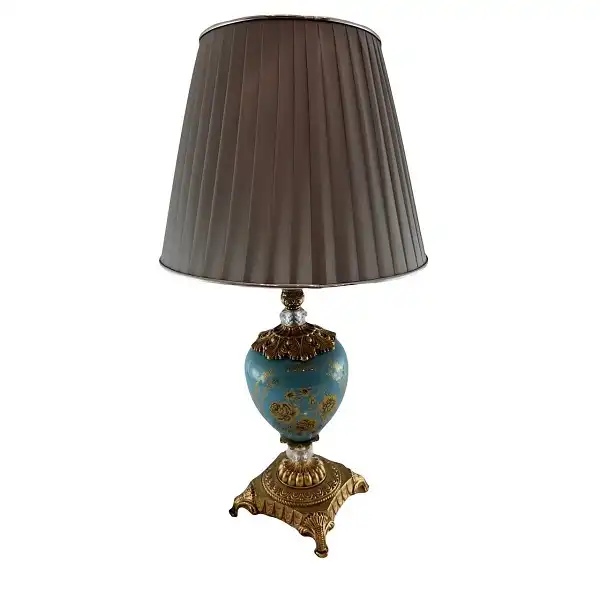 آباژور رومیزی مدل پایه مربع 009