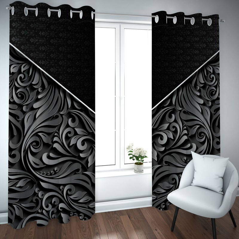 پرده مدل چاپی هازان سایز 300×150 سانتی متر 