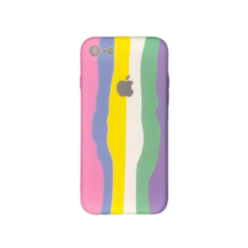 کاور مدل سیلیکونی طرح ابرنگی کد 07 مناسب برای گوشی موبایل اپل iphone 7
