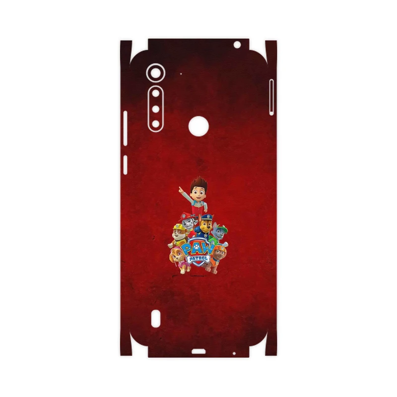 برچسب پوششی ماهوت مدل Paw Patrol-FullSkin مناسب برای گوشی موبایل موتورولا Moto G8 Power Lite