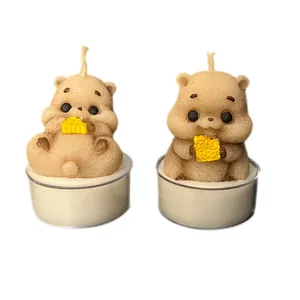 شمع وارمر بدون‌بو مدل همستر کد 01 مجموعه دو عددی زمان اتمام 1 ساعت