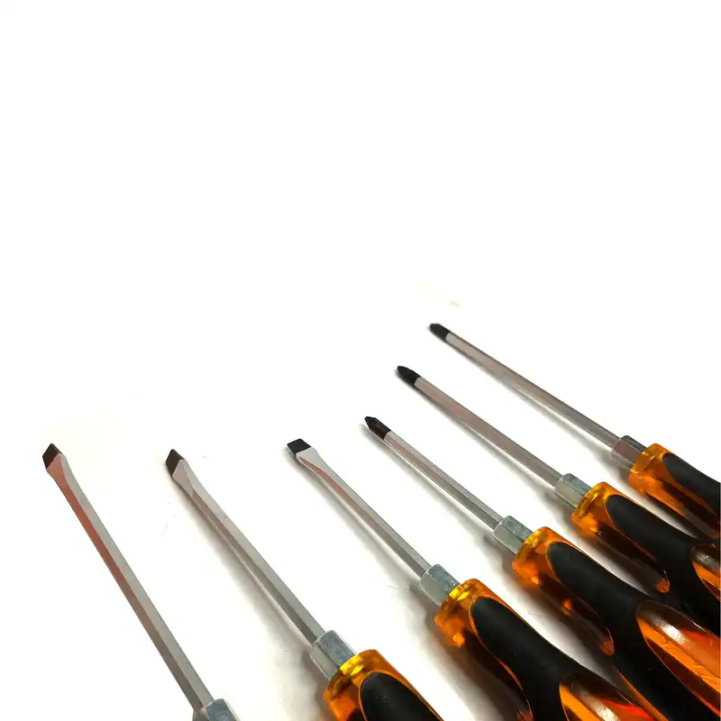 پیچ گوشتی یک سر چهارسو یک سر دو سو زد ایکس مدل ZX-7 بسته 6 عددی