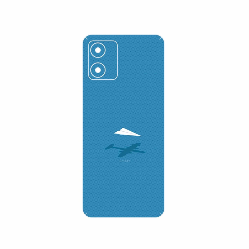 برچسب پوششی ماهوت مدل Minimal Paper Airplane مناسب برای گوشی موبایل موتورولا Moto E13