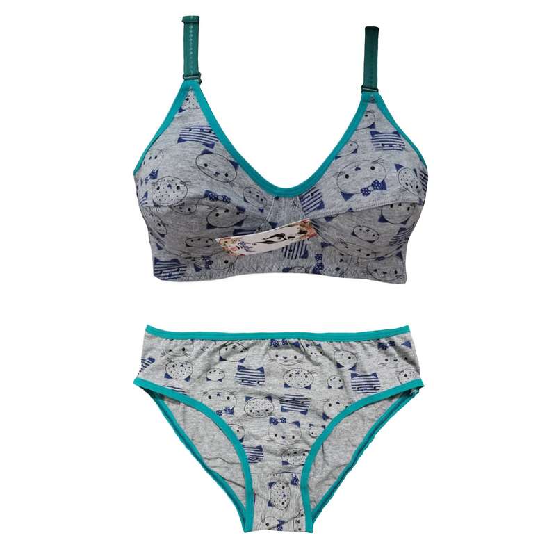 ست شورت و سوتین زنانه مدل گربه کد 23