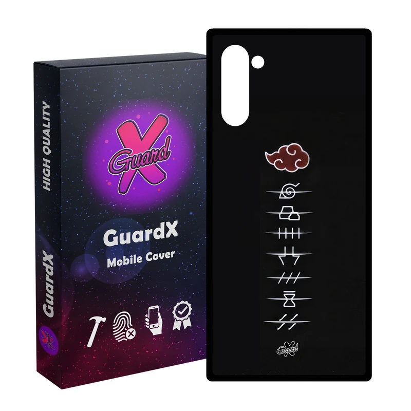 کاور گارد ایکس طرح Naruto Anime مدل Glass10586 مناسب برای گوشی موبایل سامسونگ Galaxy Note 10