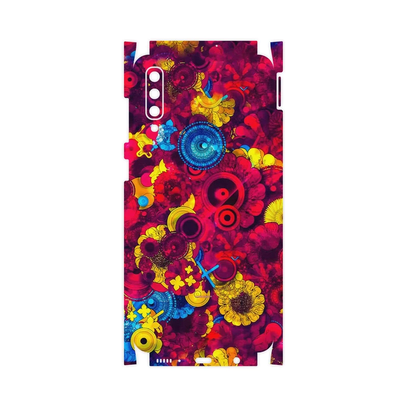 برچسب پوششی ماهوت مدل Vector Flower Garden Digital Art-FullSkin مناسب برای گوشی موبایل سامسونگ Galaxy A50